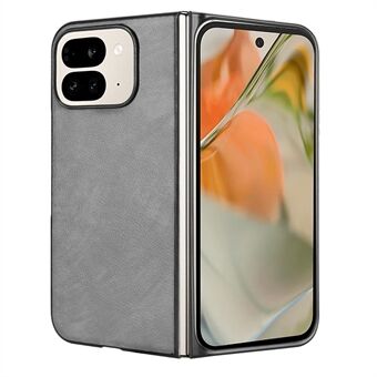 Til Google Pixel 9 Pro Fold 5G Etui Litchi Tekstur PU Læder + PC Telefon Cover