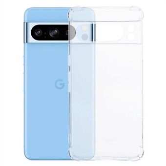 KALEBOL KLB-TPU005 Til Google Pixel 8 Pro Etui 1,5 mm TPU Gennemsigtig Anti-Fald Telefoncover