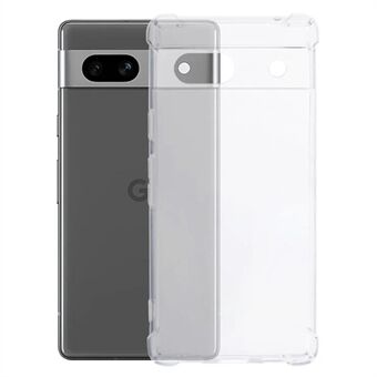 KALEBOL KLB-TPU005 til Google Pixel 7a Etui 1,5 mm TPU Transparent Stødabsorberende Telefoncover