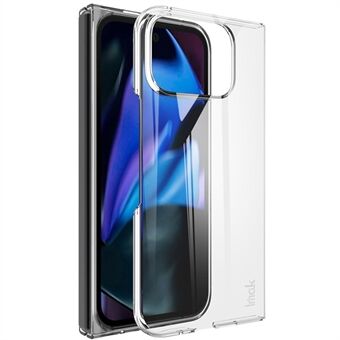 IMAK Crystal Case II Pro til Google Pixel 9 Pro Fold 5G Cover Klar PC Telefon Cover (Øvre Cover + Nedre Cover)