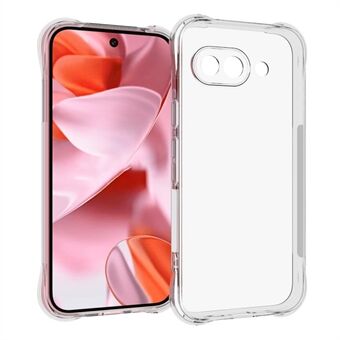 Til Google Pixel 9a TPU Telefoncover Skridsikkert Transparent Mobiltelefonomslag