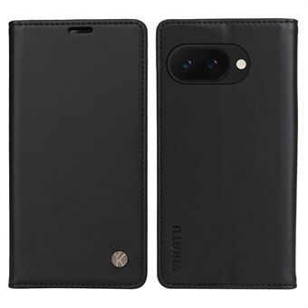 YIKATU YK-001 Til Google Pixel 9a Etui Stativ Lædertelefoncover Stærk Magnetisk Lukning