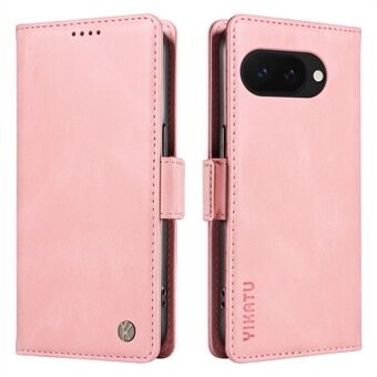 YIKATU YK-005 til Google Pixel 9a Etui PU Læder Pung Telefon Cover Hudfølelse