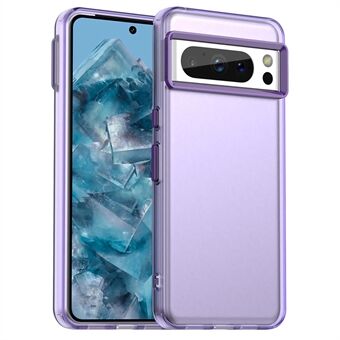 Til Google Pixel 8 Pro Etui PC+TPU+PET Mat Anti-Fald Telefon Bagcover