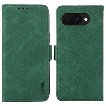 ABEEL Til Google Pixel 9a Etui PU Læder Folio Stand View RFID Blokerende Telefon Cover