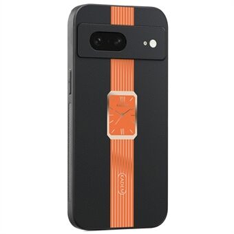 KADEM Til Google Pixel 8 Etui Læder+TPU+Acrylic Anti-Scratch Telefon Cover