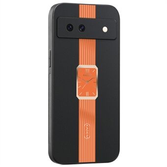 KADEM til Google Pixel 8a Cover Læder+TPU+Acryl Anti-Ridse Telefon Etui