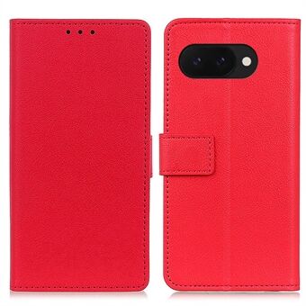 Til Google Pixel 9a Etui PU Læder Stativ Tegnebog Telefon Cover