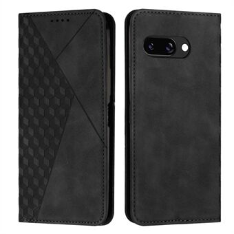 Til Google Pixel 9a Telefoncover Præget PU-Læder Tegnebog Stativ Etui