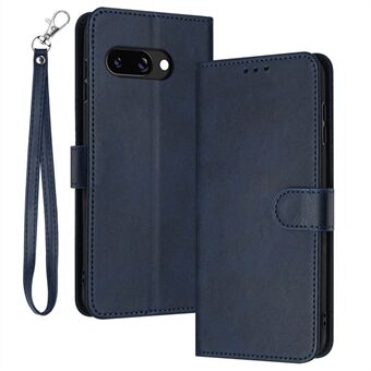 Til Google Pixel 9a Etui Flip Stand PU Læder Tegnebog Telefon Cover Kalv Tekstur