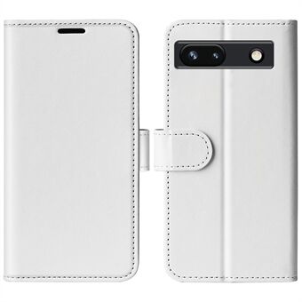 Stående telefon-etui til Google Pixel 7a i kunstlæder med Crazy Horse tekstur og flip-cover.