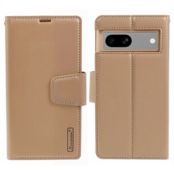 HANMAN Mill-serien til Google Pixel 7a-etui Anti-drop Wallet PU Læder Telefoncover