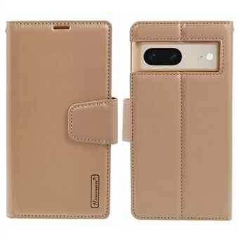 HANMAN Mill-serien til Google Pixel 7 5G-etui Anti-fald Pung PU læder telefon cover