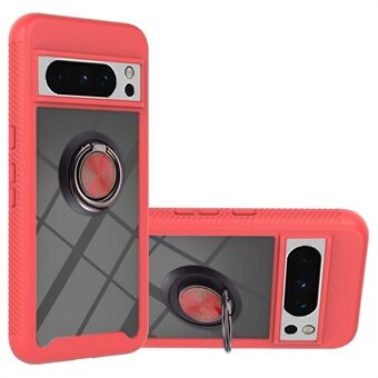 YB PC-serie 5 til Google Pixel 8 Pro Case PC+TPU Ring Kickstand Telefonbeskyttelsesomslag