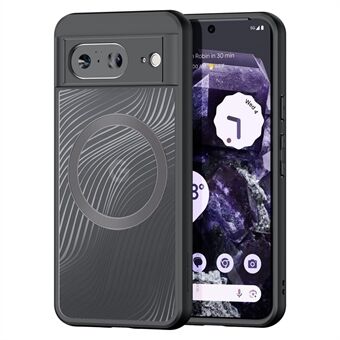 DUX DUCIS Aimo-serien til Google Pixel 8-etui magnetisk TPU + PC bagside-telefoncover (REACH-certificering) - Sort