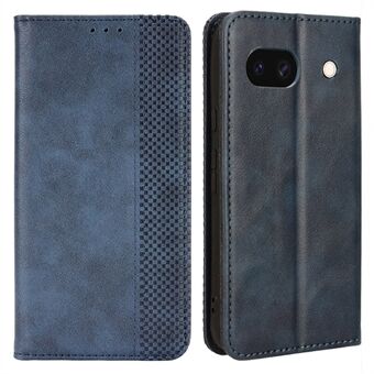 Til Google Pixel 8a Telefon Etui Retro PU Læder Mobiltelefon Cover Pung