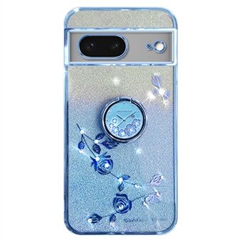 KADEM For Google Pixel 8 Cover Ring Kickstand Glitter Rhinestone TPU Phone Case

KADEM til Google Pixel 8 Cover med ringeklokke, kickstand, glimmer og rhinestone TPU telefoncover.