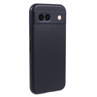 Til Google Pixel 8a-etui Præcise udklip Anti-fingeraftryks TPU-cover - Sort