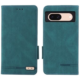 For Google Pixel 8a-etui Hardware Decor PU Læder Stå Telefoncover