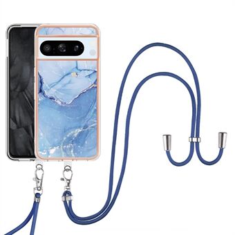 YB IMD-serie-18 Style E til Google Pixel 8 Pro Case Blød TPU marmor mønster 2,0 mm telefoncover