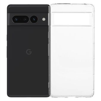 Til Google Pixel 7 Pro 5G TPU-etui Ultra Transparent Anti-scratch Telefoncover (Stor baglinseåbning)