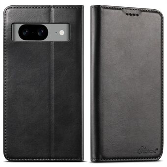 SUTENI For Google Pixel 8 Etui Magnetlukning Anti-rids Læder Stand Cover