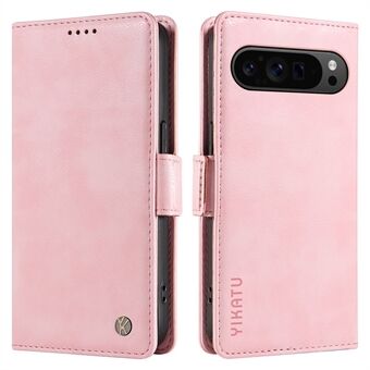 YIKATU YK-007 til Google Pixel 9 Pro XL-etui Litchi Texture PU-læderpungtelefonomslag