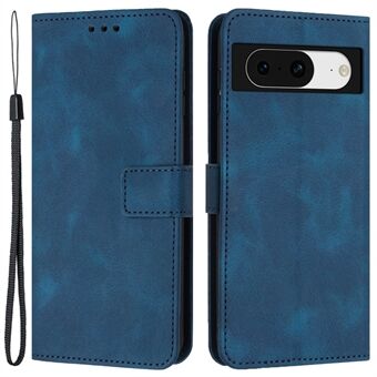 Til Google Pixel 8 Etui Hudvenligt Flip PU Læder Telefon Cover.