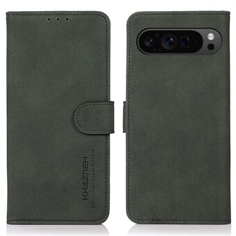 KHAZNEH til Google Pixel 9 Pro XL Telefon-etui Foldbar Stand Cover Læderpung Skal