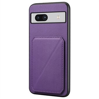 For Google Pixel 7a etui i PU-læder+PC+TPU med skjult kortholder til telefonen