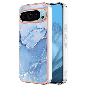 YB IMD serie-16 Style-E til Google Pixel 9 Pro XL TPU telefonsag 2.0mm elektroplateret bagcover