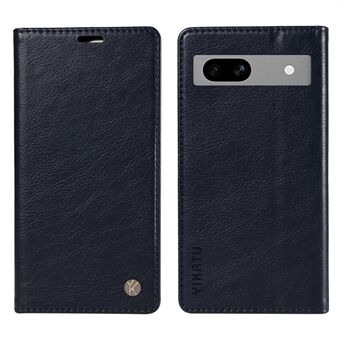 YIKATU YK-006 til Google Pixel 7a-etui, beskyttende læderpung-telefoncover.