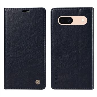 YIKATU YK-006 til Google Pixel 8a-etui Litchi Tekstur Læder Flip Wallet Telefoncover.