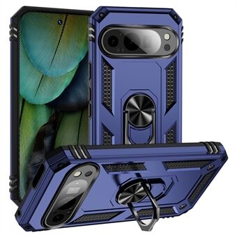 Tilfør venligst til dansk: 

Cover til Google Pixel 9 / Pixel 9 Pro, ridsefrit PC+TPU kickstand telefoncover