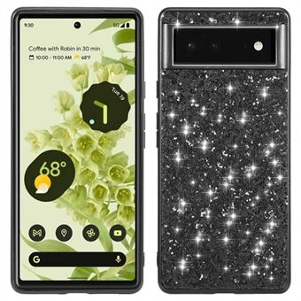 Til Google Pixel 8a bagcover TPU+PC Palietter Bling Cover Mobiltelefon Tilbehør Engros