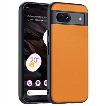 For Google Pixel 8a Etui Ultra-tyndt PU-læderbelagt PC-telefon bagside-cover