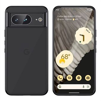 For Google Pixel 8-etui med TPU-ramme og mat PC-bagside, der beskytter telefonen.