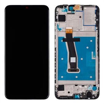 LCD-skærm og Digitizer-samling med ramme (uden logo) til Huawei P Smart (2019)/Nova Lite 3 (Japan) - Sort