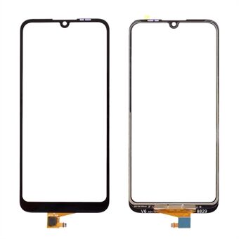 Udskift del til Huawei Honor 8A Digitizer Touch Screen Glass - Sort