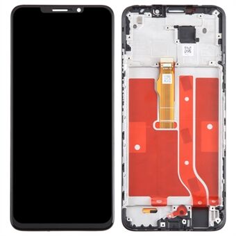 Til Huawei nova Y91 4G OEM Grade S LCD-skærm og digitizer-samling + ramme (Uden logo)