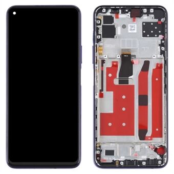 For Honor 30S / Huawei nova 7 SE / P40 Lite 5G Klasse B LCD-skærm og digitizer forsamling + Ramme (Uden logo)