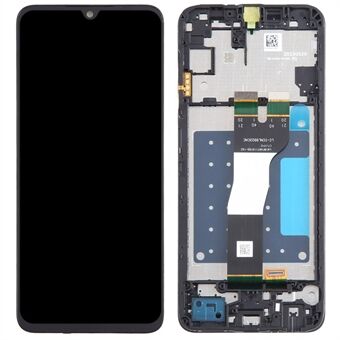 Til Samsung Galaxy A05s 4G A057 OEM-grade S LCD-skærm og digitaliseringsenhed + ramme (uden logo)