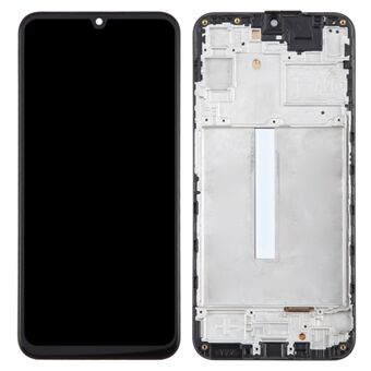 For Samsung Galaxy A25 5G (Global) (161,0 X 76,5 X 8,3mm) A256 Grade C LCD Skærm og Digitizer Samling + Ramme (In-Cell Technology) (Uden Logo)