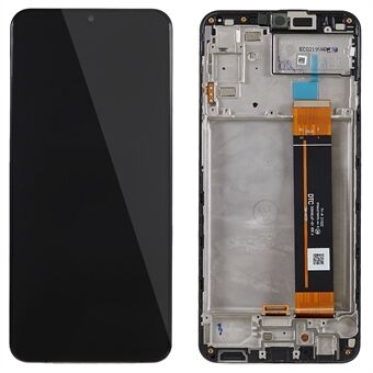 Til Samsung Galaxy A23 4G A235 Grade S OEM LCD-skærm og digitaliseringssamling + rammedel (uden logo)