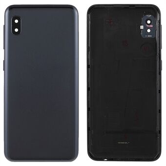 Til Samsung Galaxy A10e A102 Batterihus med Kameralinsecover (Uden Logo) - Sort