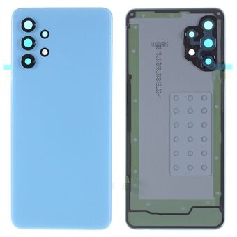 For Samsung Galaxy A32 4G (EU Version) A325 batterihus med klæbende mærkat + kameralinsecover (uden logo)