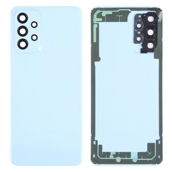 Til Samsung Galaxy A23 4G A235 Batterihus med Klæbende Sticker + Kameralinse Dæksel (uden logo)