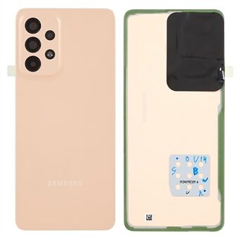 Til Samsung Galaxy A33 5G A336 OEM batterihus med selvklæbende mærkat + kameralinsecover