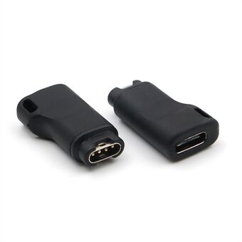 JW 332 USB 3.1 Type C hun til Opladerkonverter Adapter til Garmin Fenix 5 5x 5s 6 6X 6S Pro