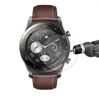 HAT Prince 0.2mm 9H 2.15D Arc Edge hærdet glas skærmbeskytter til Huawei Watch 2 Pro